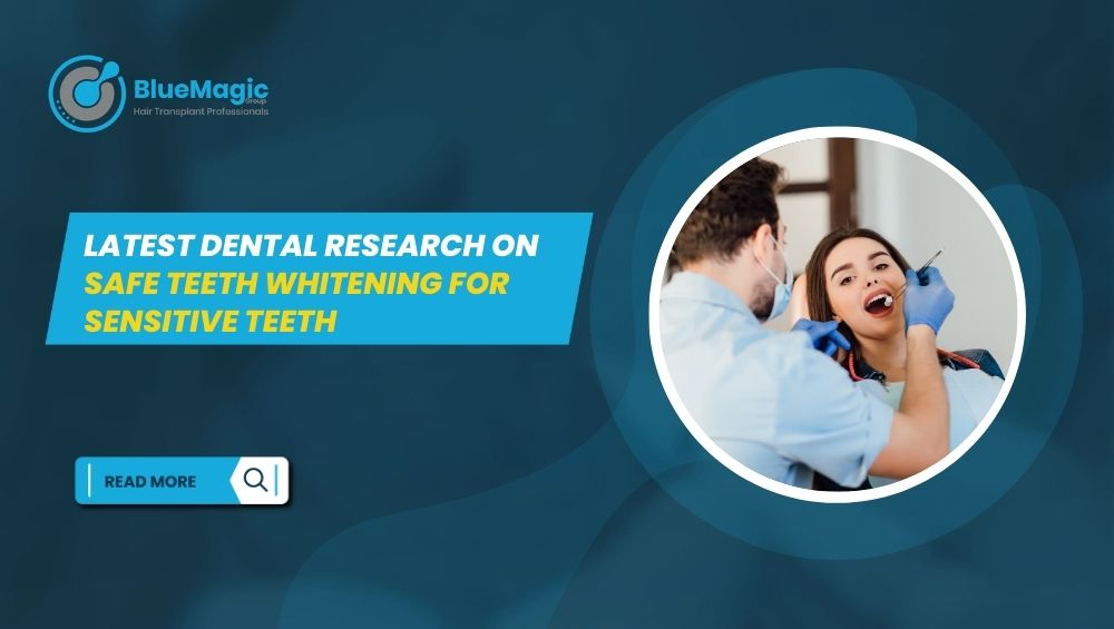 Safe teeth whitening for sensitive teeth