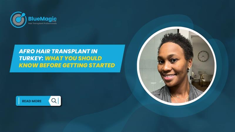 Afro hair transplant in Turkey