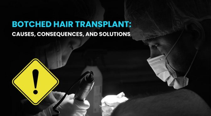 Botched Hair Transplant: Causes, Consequences, and Solutions