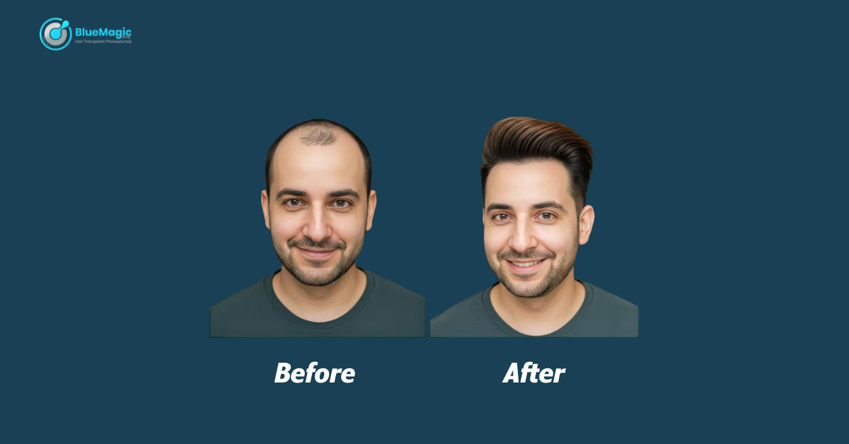 Results for Hair transplant in Turkey after 40