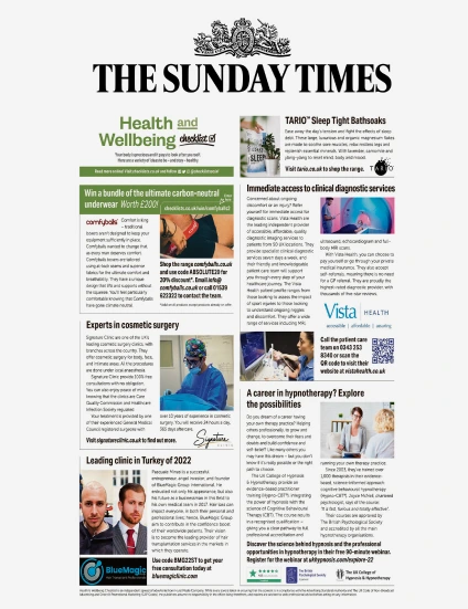 Slide showcasing BlueMagic Group’s state-of-the-art facilities and patient care during hair transplant procedures.