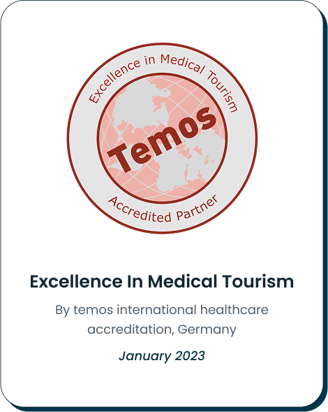 Image highlighting BlueMagic Group's international recognition and reputation in the field of hair transplantation.