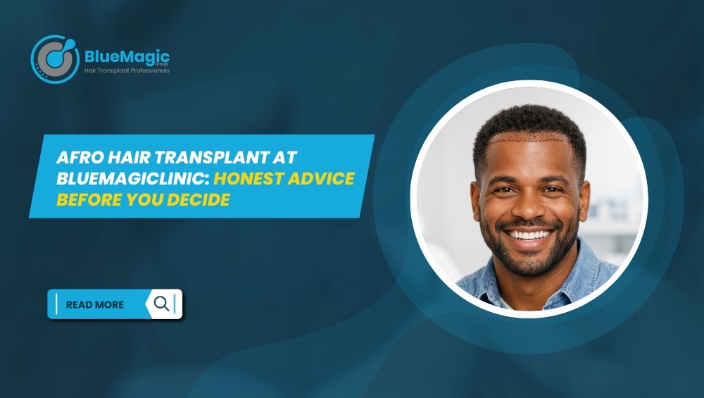 Afro hair transplant in Turkey